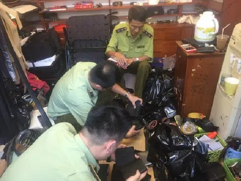 Phạt trên 370 triệu đồng doanh nghiệp nhập và bán hàng giả nhãn hiệu