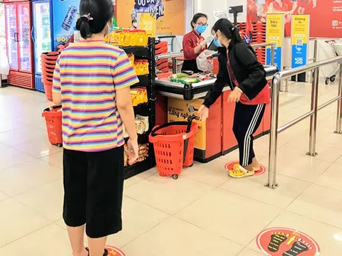 VinMart/VinMart+ kích hoạt toàn bộ các biện pháp phòng chống dịch, đảm bảo cung ứng đầy đủ hàng hóa.