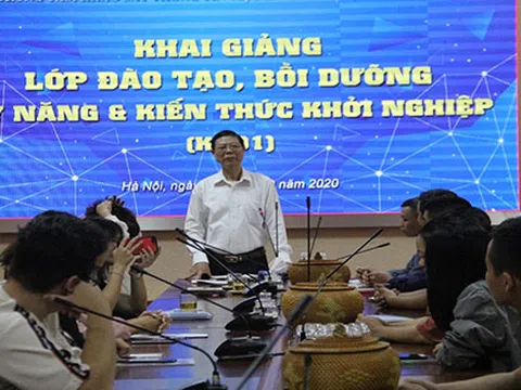 Trường đại học kinh doanh và công nghệ Hà Nội khai giảng lớp đào tạo, bồi dưỡng kiến thức và kỹ năng khởi nghiệp cho sinh viên - đợt 1 năm 2020