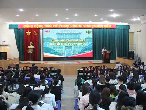 Tuần sinh hoạt công dân sinh viên K25