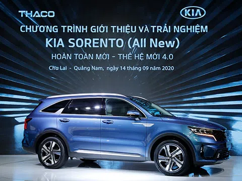 Thaco giới thiệu mẫu xe Sorento thế hệ mới (4.0): Đổi mới toàn diện về thiết kế và công nghệ