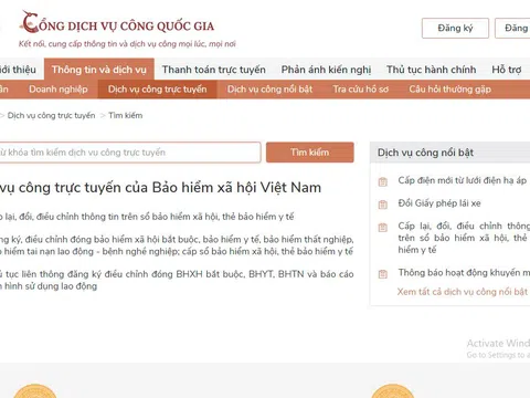 BHXH Việt Nam: Chi trả chế độ BHXH qua dịch vụ công để nâng cao chất lượng phục vụ, vì lợi ích của người dân và doanh nghiệp.
