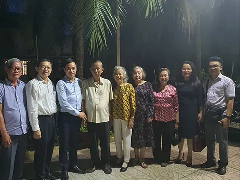 Lãnh đạo Hội Luật gia Việt Nam thăm và chúc sức khoẻ nguyên Phó Thủ tướng Trương Vĩnh Trọng