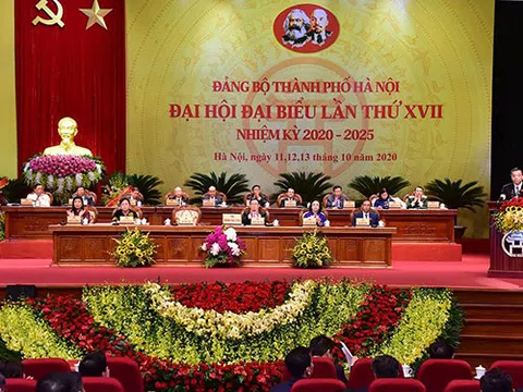 Đại hội đại biểu lần thứ XVII Đảng bộ thành phố Hà Nội thành công tốt đẹp