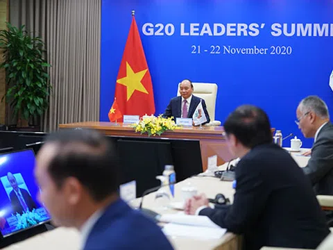 Thủ tướng Nguyễn Xuân Phúc kêu gọi G20 kiến tạo những nền tảng phát triển mới