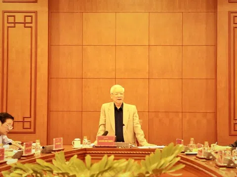 Tổng bí thư, Chủ tịch nước Nguyễn Phú Trọng chủ trì cuộc họp về phòng, chống tham nhũng, thảo luận, cho ý kiến đối với một số vụ án