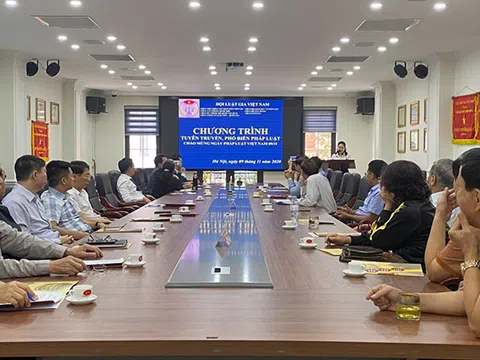 Chào mừng Ngày Pháp luật Việt Nam (09/11): Nhiều Chi hội trực thuộc TW Hội Luật gia VN phối hợp tổ chức tuyên truyền các đạo Luật mới…