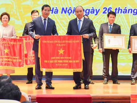 MB được Thủ tướng Chính phủ tặng Cờ thi đua dẫn đầu phong trào thi đua nghành Ngân hàng.