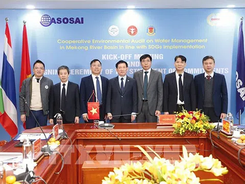 Khởi động Cuộc kiểm toán hợp tác về quản lý nguồn nước lưu vực sông Mê Công ​