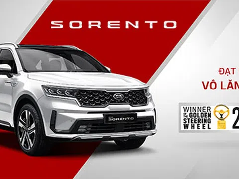 Kia Sorento (All New) liên tiếp giành chiến thắng về giải thưởng thiết kế và vận hành