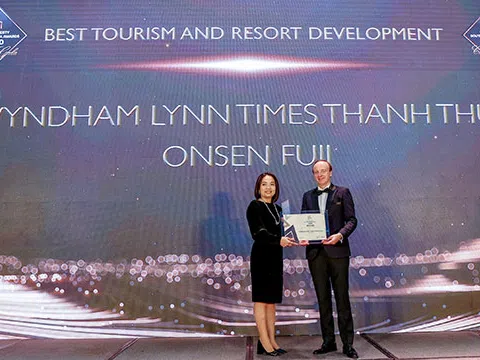 Wyndham Thanh Thủy được vinh danh dự án phát triển du lịch và nghỉ dưỡng tốt nhất Đông Nam Á 2020