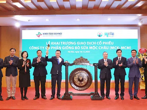 Mộc Châu Milk chính thức lên sàn Upcom, quản trị công ty theo định hướng công khai, minh bạch