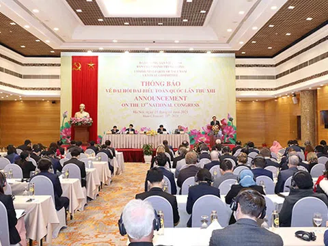 1.587 đại biểu dự Đại hội XIII của Đảng