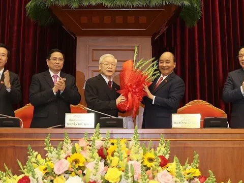 Ông Nguyễn Phú Trọng tái đắc cử Tổng Bí thư