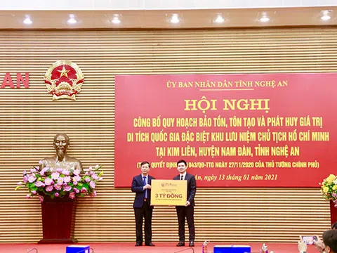 Công bố Quy hoạch bảo tồn, tôn tạo và phát huy giá trị Khu lưu niệm Chủ tịch Hồ Chí Minh tại Nghệ An