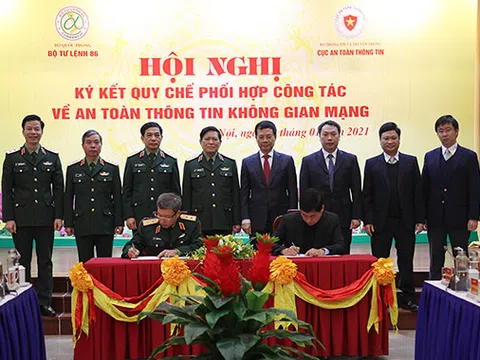Bộ Quốc phòng, Bộ TT&TT phối hợp bảo đảm an toàn thông tin trên không gian mạng