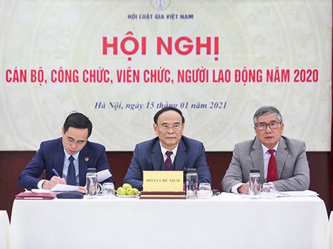 Hội nghị cán bộ, công, viên chức, người lao động hội Luật gia Việt Nam: Chủ động trong mọi công tác