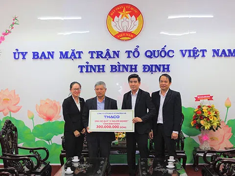 THACO tặng hơn 17 tỷ đồng chăm lo Tết cho người nghèo