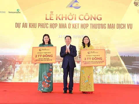 T&T Group khởi công khu phức hợp nhà ở - thương mại dịch vụ tại trung tâm thành phố Long Xuyên