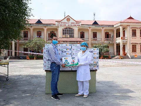 Vinamilk hỗ trợ 45.000 hộp sữa cho hơn 800 trẻ em đang cách ly tại Hà Nội, Hải Dương và Hải Phòng