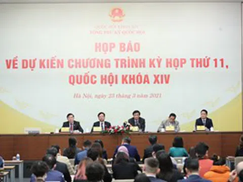 Khai mạc Kỳ họp thứ 11, Quốc hội khóa XIV