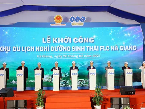 Khởi công Khu du lịch nghỉ dưỡng sinh thái cao cấp FLC Hà Giang