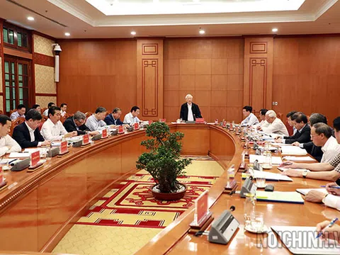 Tổng Bí thư, Chủ tịch nước Nguyễn Phú Trọng chủ trì Cuộc họp Thường trực Ban Chỉ đạo Trung ương về phòng, chống tham nhũng