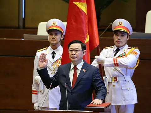 Đồng chí Vương Đình Huệ được bầu giữ chức vụ Chủ tịch Quốc hội