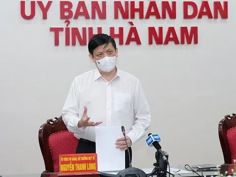 Bộ trưởng Y tế: 'Tốc độ lây nhiễm Covid-19 ở Hà Nam nhanh'