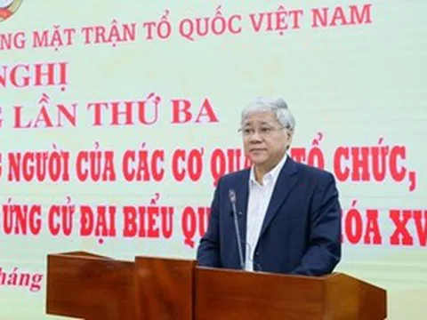 Thông qua danh sách 205 người ở Trung ương ứng cử ĐBQH khóa XV