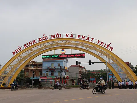 Phú Bình (Thái Nguyên): Đoàn kết, phấn đấu, hướng đến xây dựng Thị xã vào năm 2025.