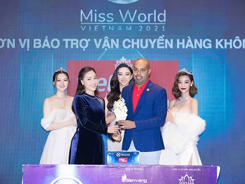 Vietjet bảo trợ vận chuyển hàng không cho cuộc thi Miss World Vietnam 2021