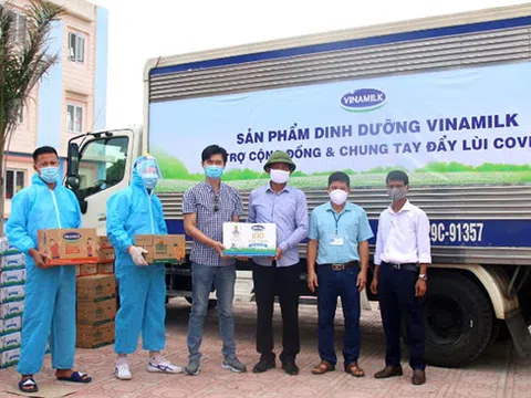 Vinamilk dành quỹ hơn 2 triệu sản phẩm dinh dưỡng để hỗ trợ cộng đồng & lực lượng tuyến đầu chống dịch Covid - 19