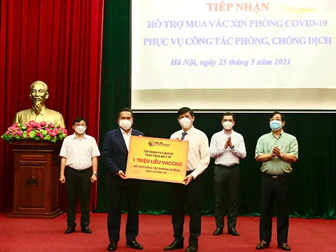 T&T Group trao tặng 1 triệu liều Vaccine phòng Covid - 19