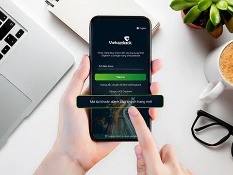 Vietcombank ra mắt dịch vụ mở tài khoản trực tuyến xác thực bằng eKYC