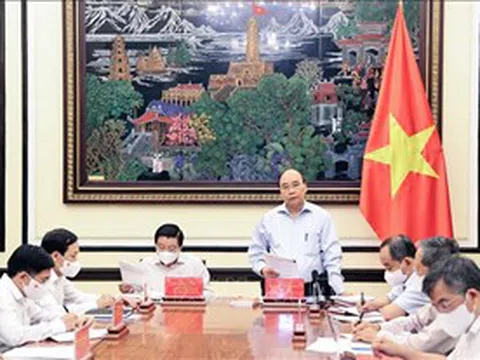 Chủ tịch nước chủ trì họp về chiến lược xây dựng và hoàn thiện Nhà nước pháp quyền XHCN