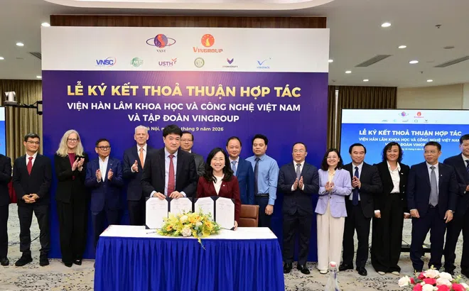 Vingroup và Viện Hàn lâm Khoa học và Công nghệ Việt Nam hợp tác phát triển công nghệ mũi  nhọn